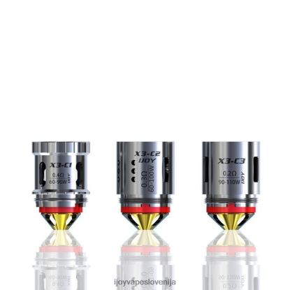 iJOY Disposable Vape TVF4X109 - iJOY Captain x3 nadomestne tuljave (paket 3)