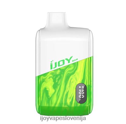 iJOY Vape Slovenija TVF4X1 - iJOY Bar Smart Vape 8000 vpihov jabolčni sok