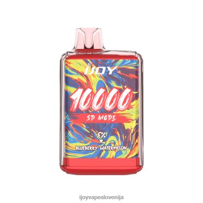 iJOY Disposable Vape TVF4X169 - iJOY Bar SD10000 za enkratno uporabo breskev mango lubenica