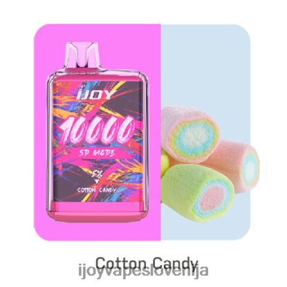 iJOY Vape Flavors TVF4X165 - iJOY Bar SD10000 za enkratno uporabo sladkorna vata